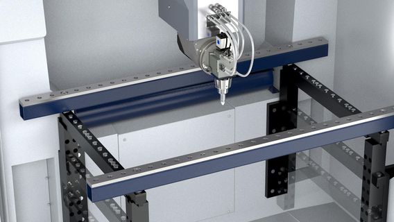 TruLaser Cell 3000, variable clamping system
