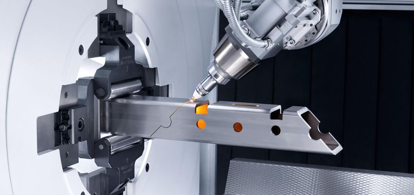 TruLaser Tube 5000 fiber, productive all-around machine for tube processing