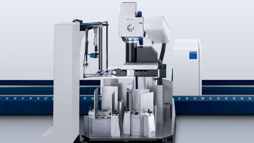 TruBend Cell 5000, sheet removal station