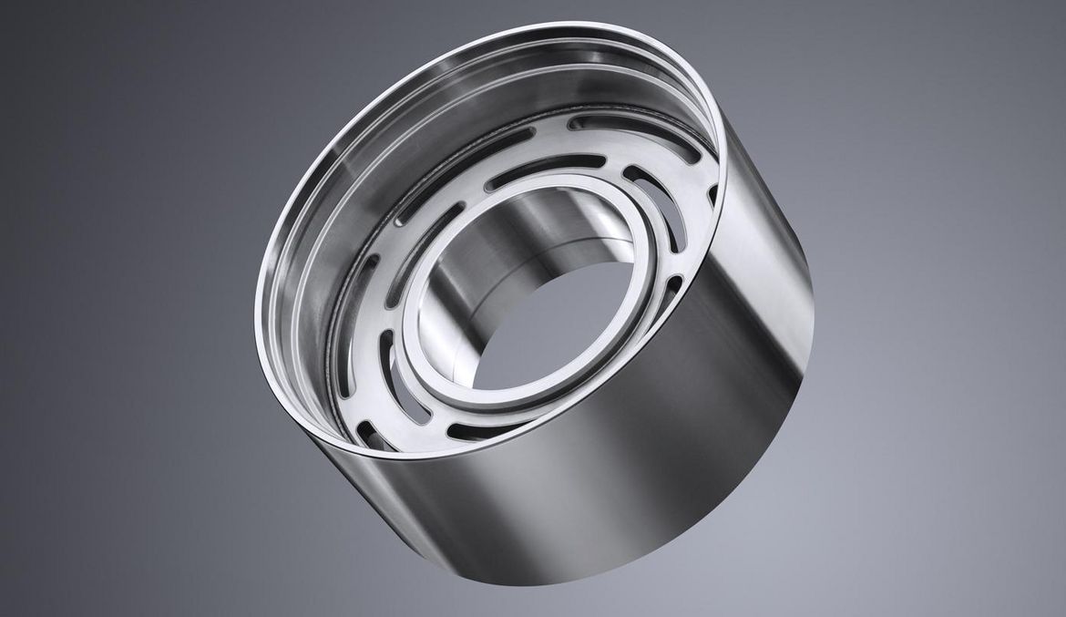 Laser-processed electromagnetic water pump coupling
